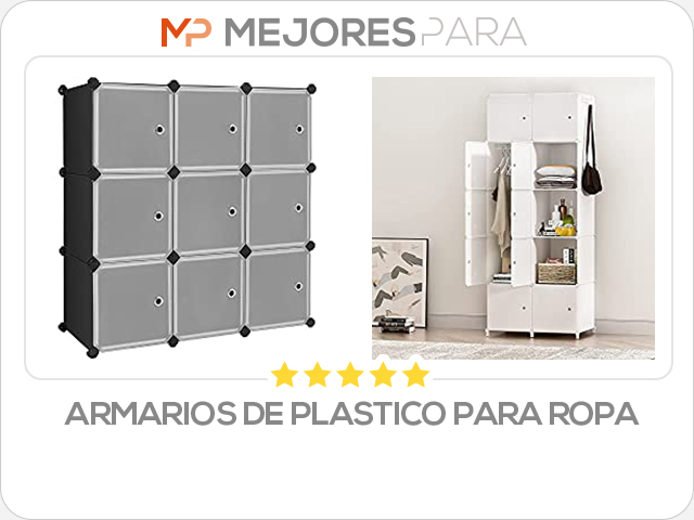 armarios de plastico para ropa