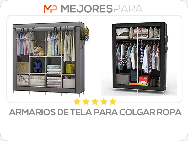 armarios de tela para colgar ropa