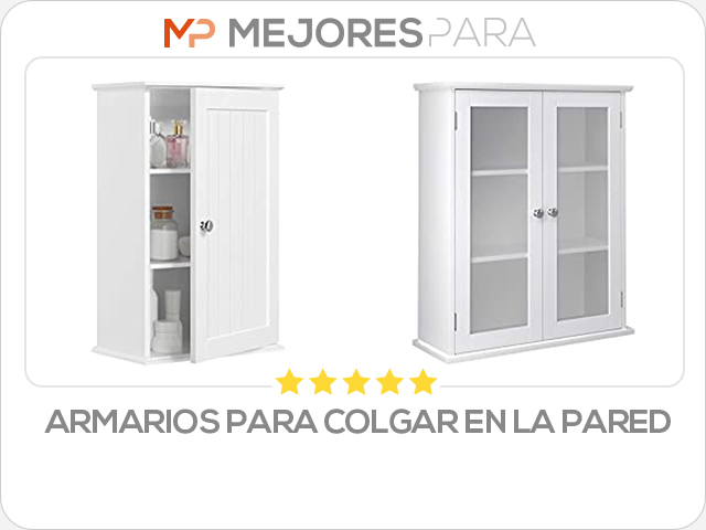 armarios para colgar en la pared