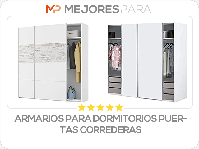 armarios para dormitorios puertas correderas