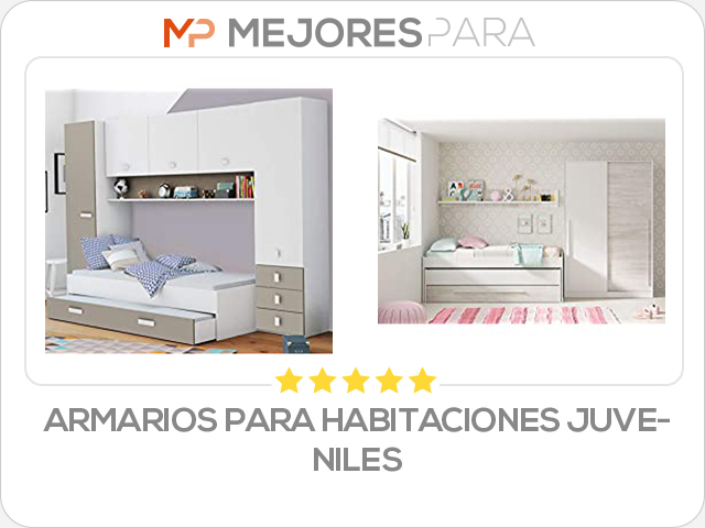 armarios para habitaciones juveniles