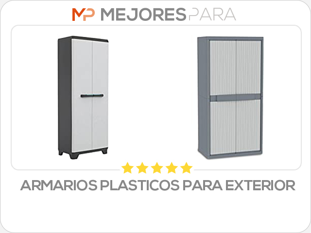 armarios plasticos para exterior