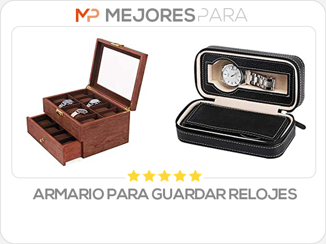 armario para guardar relojes