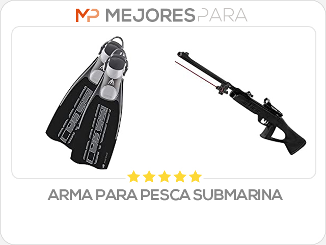 arma para pesca submarina