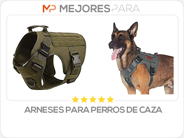 arneses para perros de caza