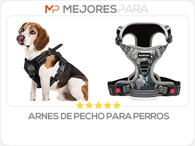 arnes de pecho para perros