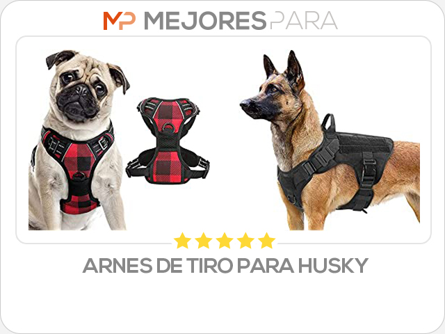 arnes de tiro para husky