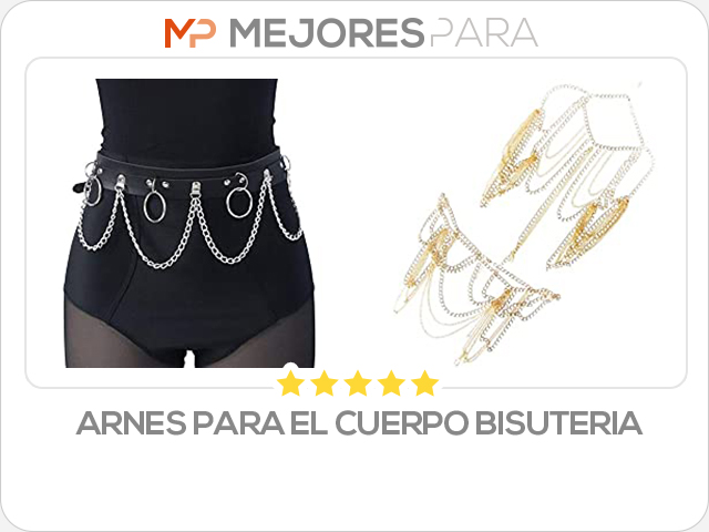 arnes para el cuerpo bisuteria