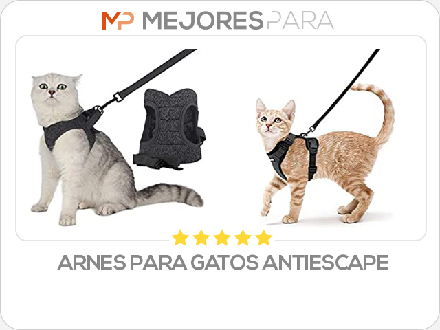 arnes para gatos antiescape