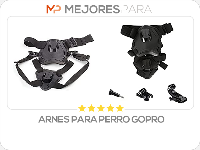 arnes para perro gopro