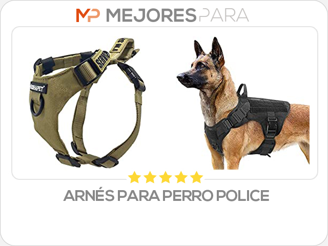 arnés para perro police