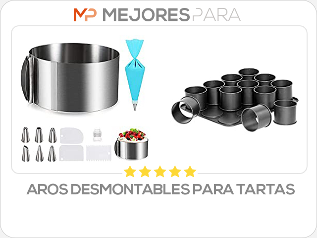 aros desmontables para tartas