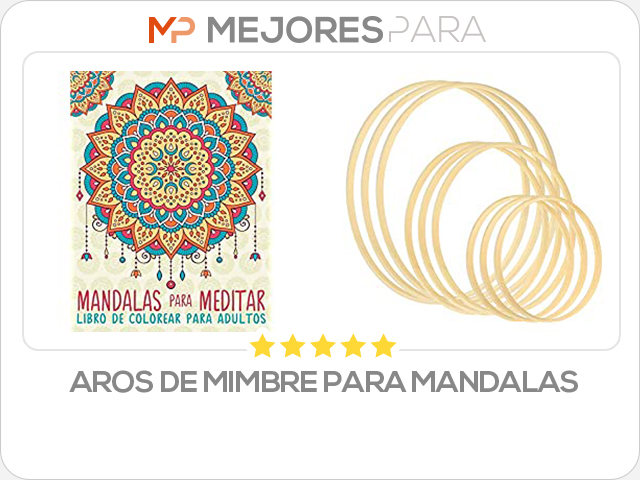 aros de mimbre para mandalas