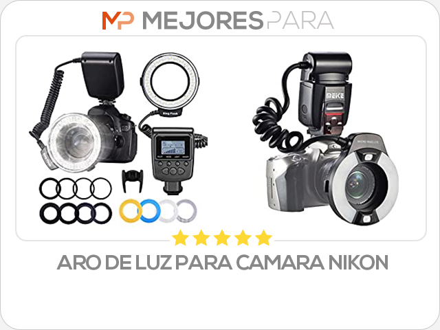 aro de luz para camara nikon