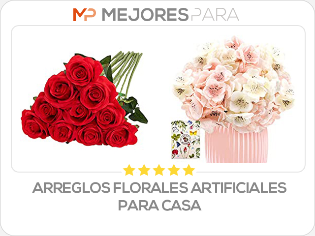 arreglos florales artificiales para casa