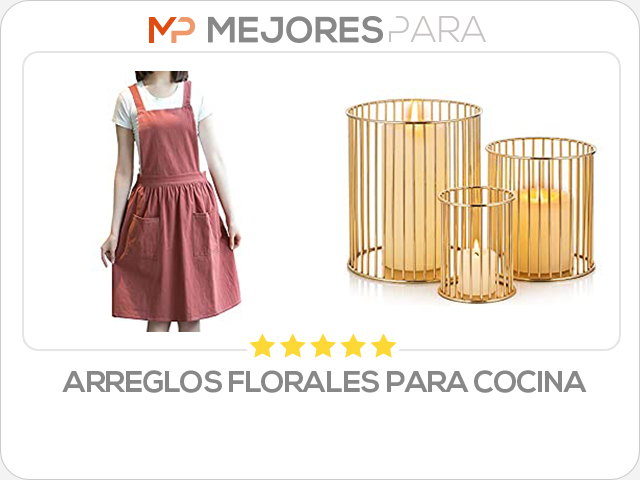 arreglos florales para cocina