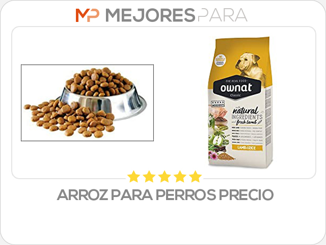 arroz para perros precio