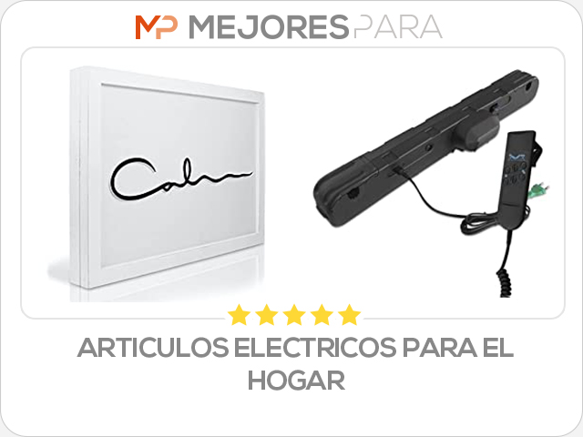 articulos electricos para el hogar