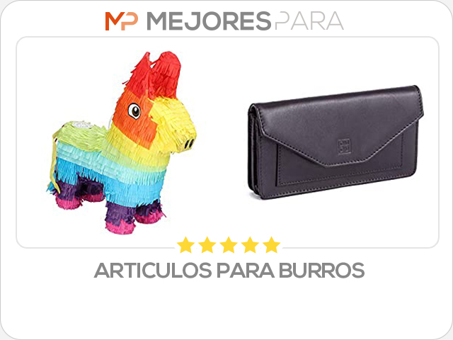 articulos para burros