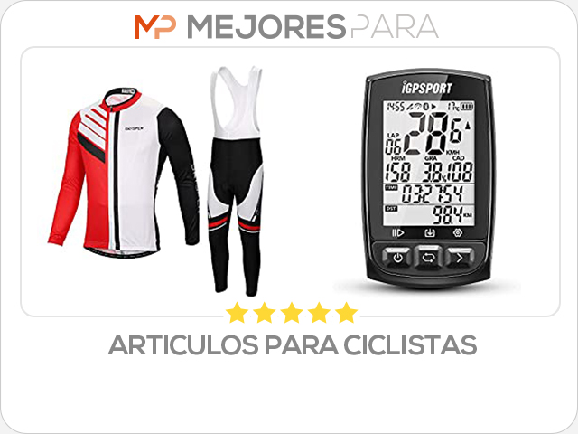 articulos para ciclistas