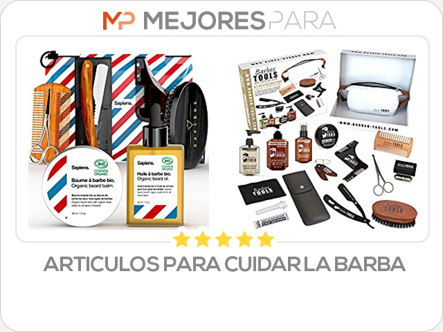 articulos para cuidar la barba