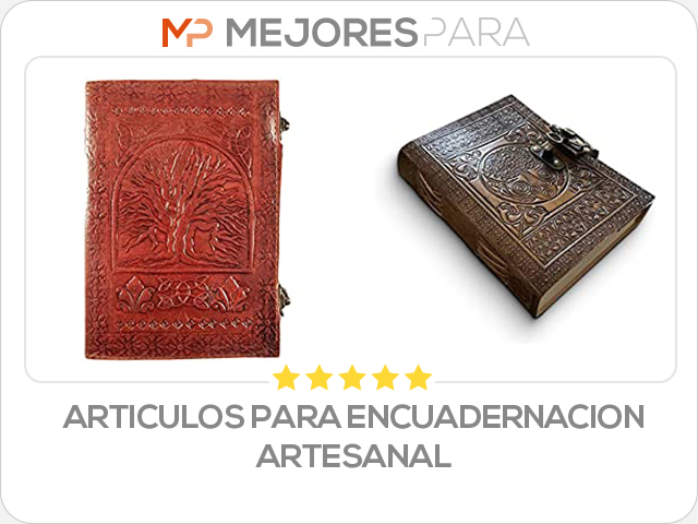 articulos para encuadernacion artesanal