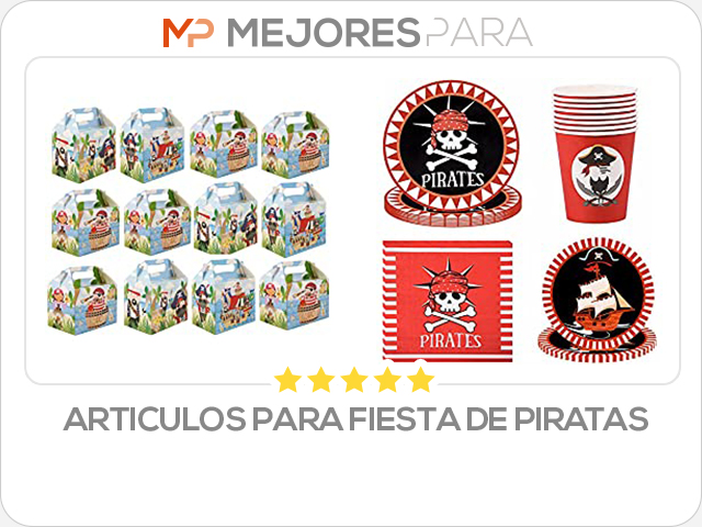 articulos para fiesta de piratas