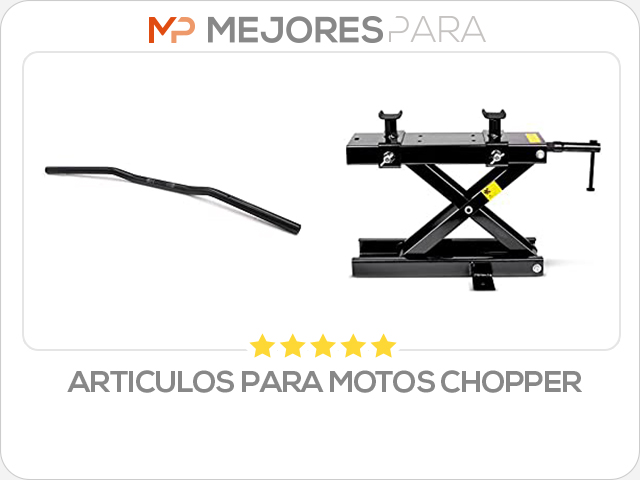 articulos para motos chopper