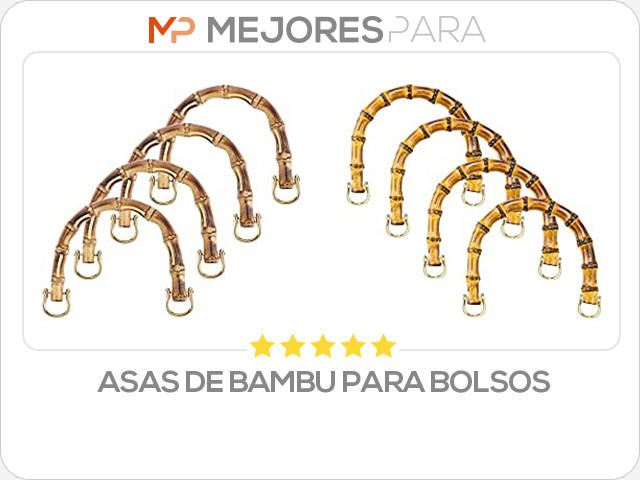 asas de bambu para bolsos