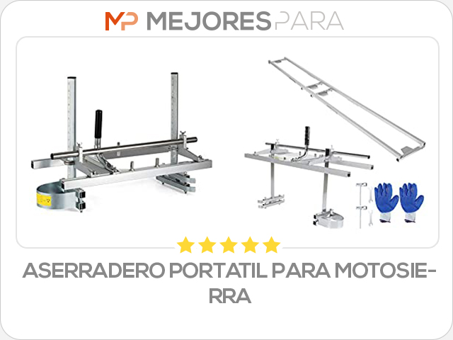 aserradero portatil para motosierra