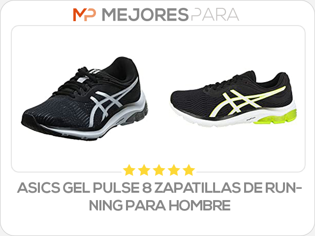 asics gel pulse 8 zapatillas de running para hombre