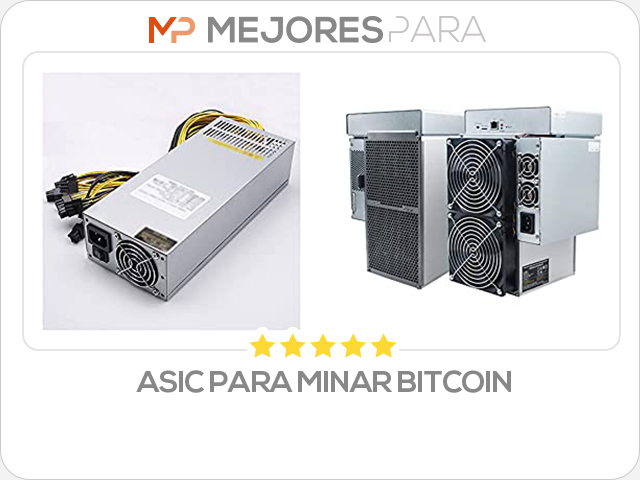 asic para minar bitcoin