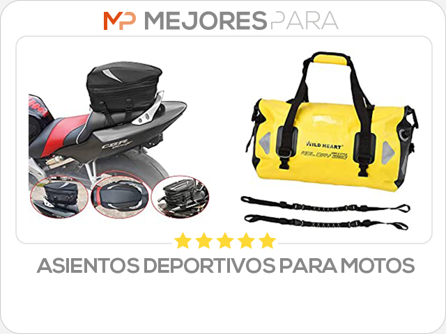 asientos deportivos para motos