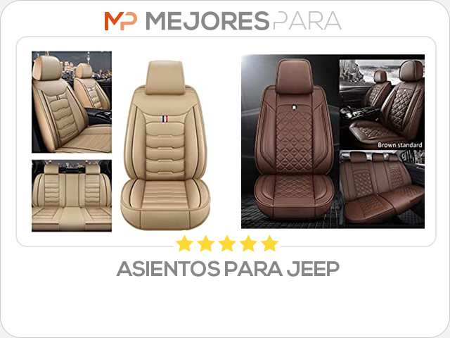 asientos para jeep