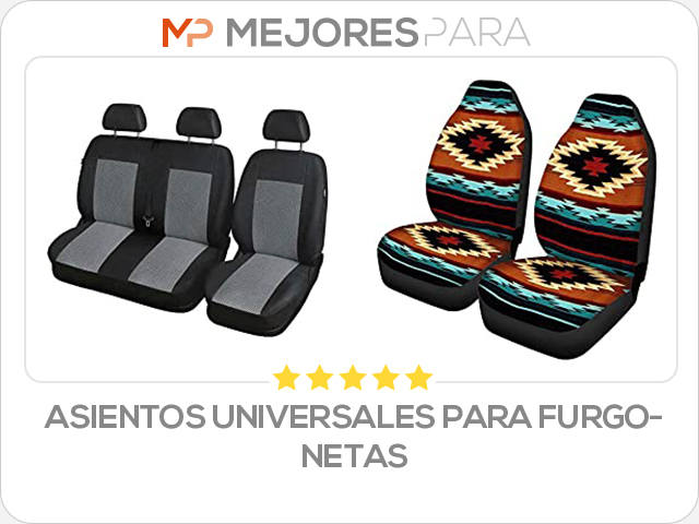 asientos universales para furgonetas