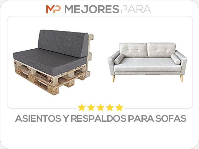 asientos y respaldos para sofas