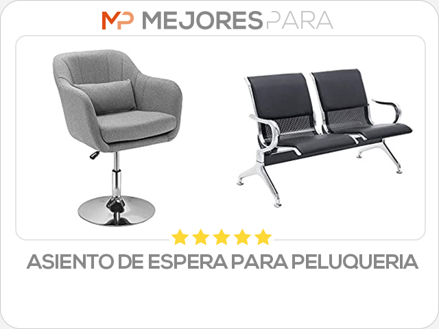 asiento de espera para peluqueria