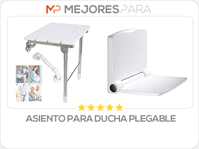 asiento para ducha plegable