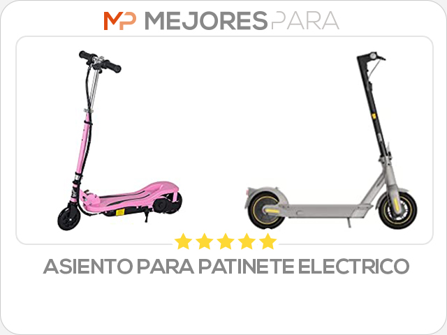 asiento para patinete electrico