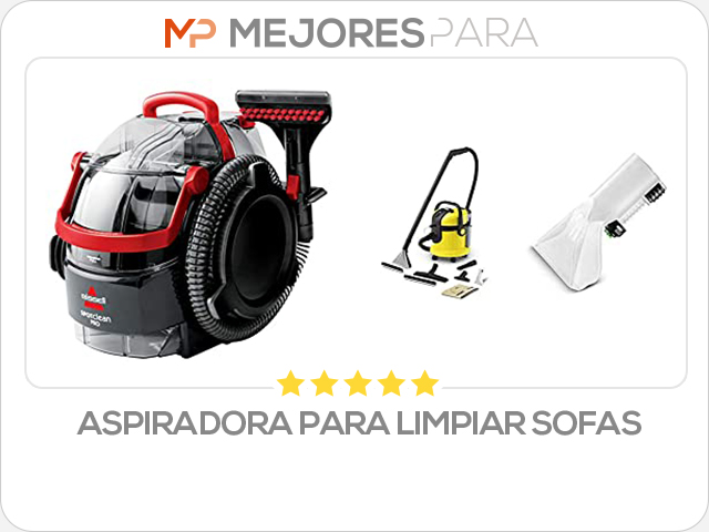 aspiradora para limpiar sofas