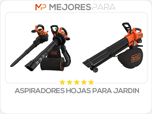 aspiradores hojas para jardin