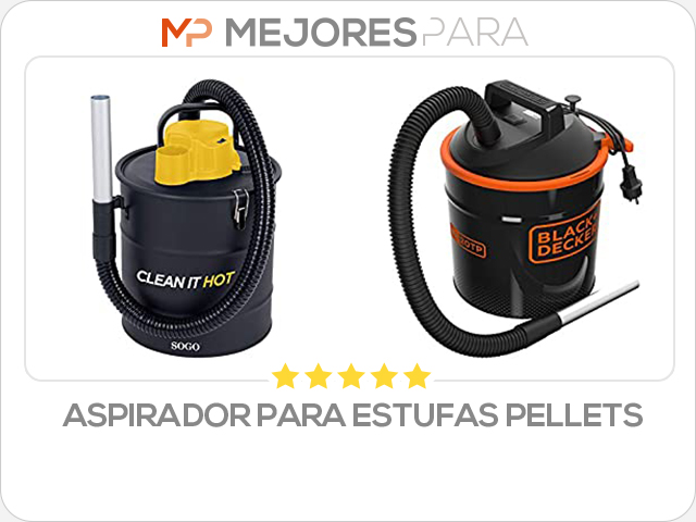 aspirador para estufas pellets