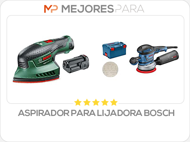 aspirador para lijadora bosch