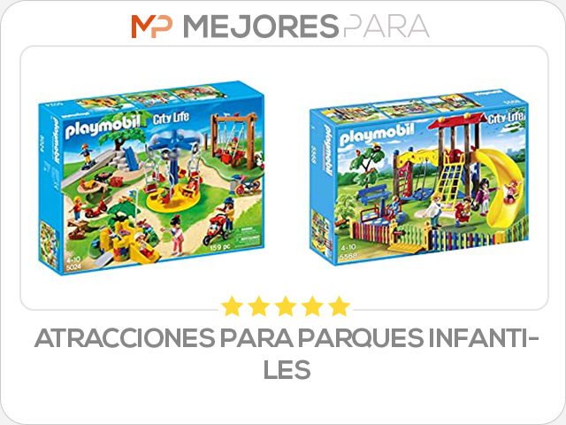 atracciones para parques infantiles