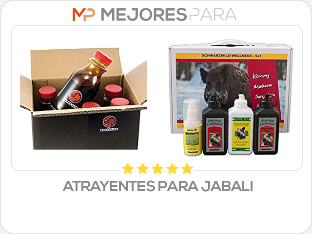 atrayentes para jabali