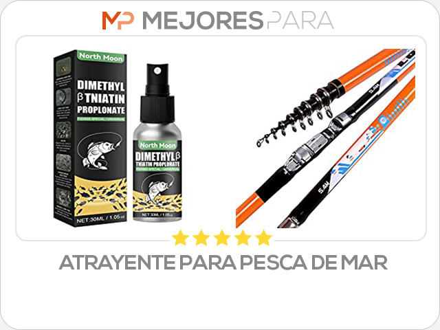 atrayente para pesca de mar