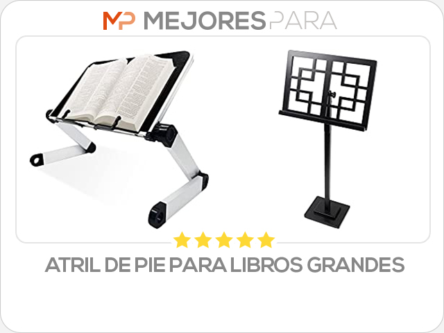 atril de pie para libros grandes