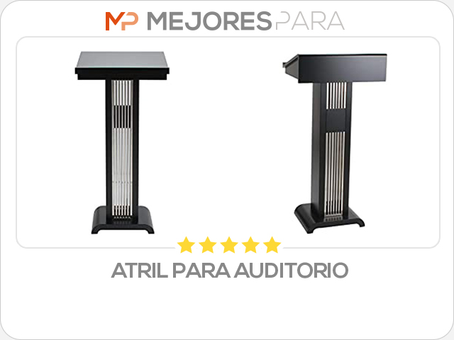 atril para auditorio