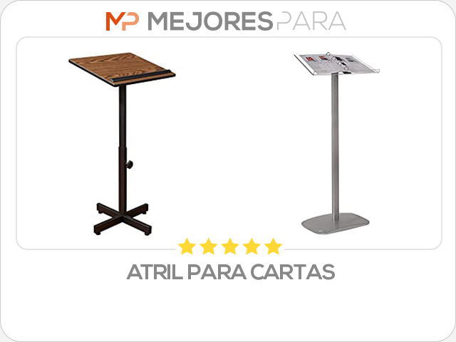 atril para cartas