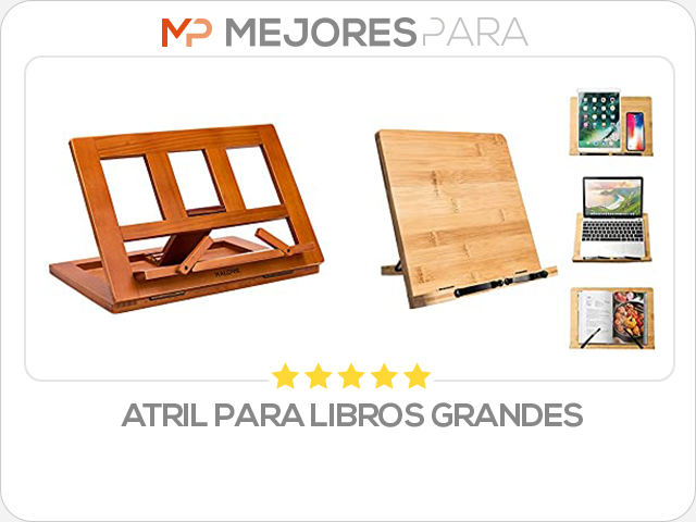 atril para libros grandes